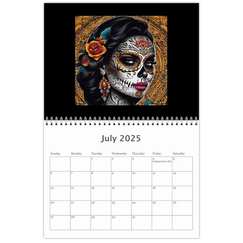 2025 final Wall Calendar 11 x 8.5 (12 Month