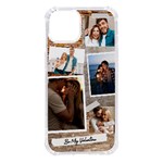 Personalized Street Art Collage Photo Name Phone Case iPhone 14 TPU UV Print Case