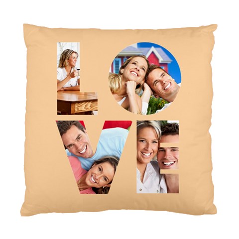 Personalized Love Photo Cushion Standard Cushion Case (One Side) from ArtsNow.com Front