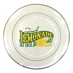 Fresh Lemonade Porcelain Plate