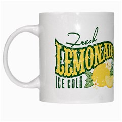 Fresh Lemonade White Mug from ArtsNow.com Left