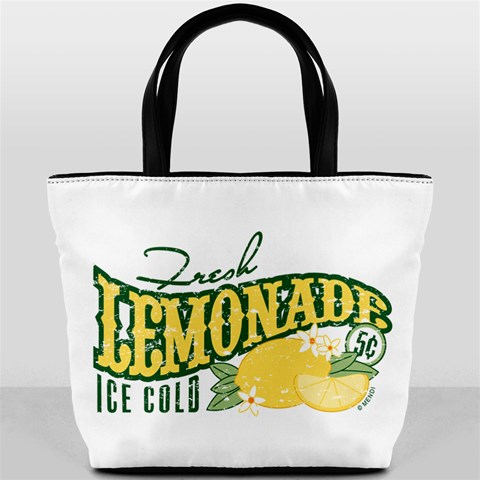 Fresh Lemonade Bucket Bag from ArtsNow.com Front