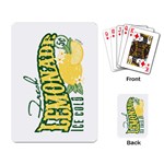 Fresh Lemonade Playing Cards Single Design