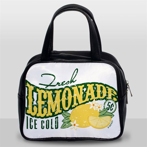 Fresh Lemonade Classic Handbag (Two Sides) from ArtsNow.com Front