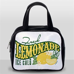 Fresh Lemonade Classic Handbag (Two Sides) from ArtsNow.com Back