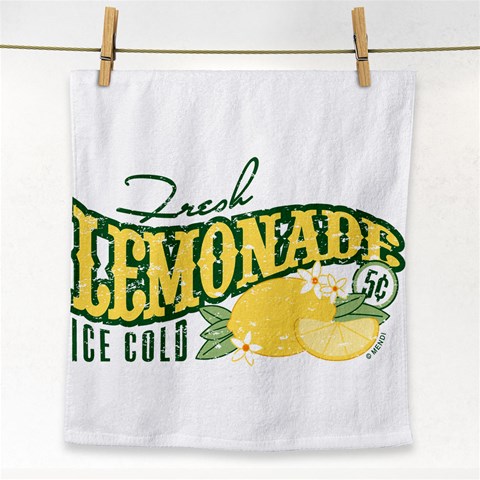 Fresh Lemonade Face Towel from ArtsNow.com Front