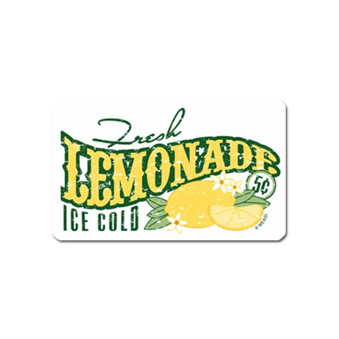 Fresh Lemonade Magnet (Name Card) from ArtsNow.com Front