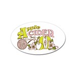 Apple Cider Sticker Oval (10 pack)