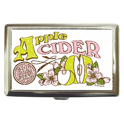 Apple Cider Cigarette Money Case from ArtsNow.com Front