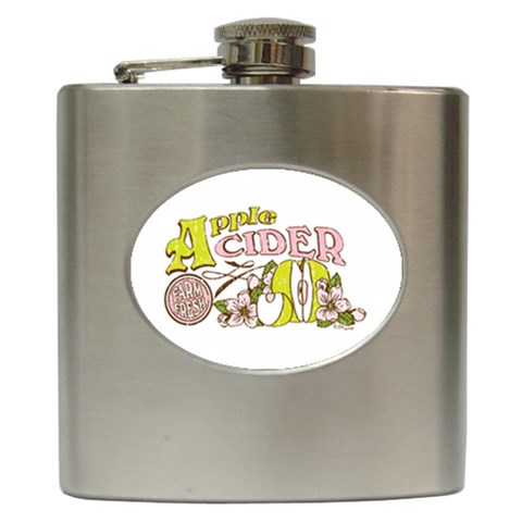 Apple Cider Hip Flask (6 oz) from ArtsNow.com Front