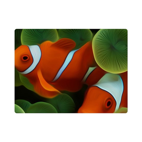 Fish Premium Plush Fleece Blanket (Mini) from ArtsNow.com 35 x27  Blanket Front