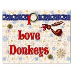 Love Donks Jigsaw Puzzle (Rectangular)