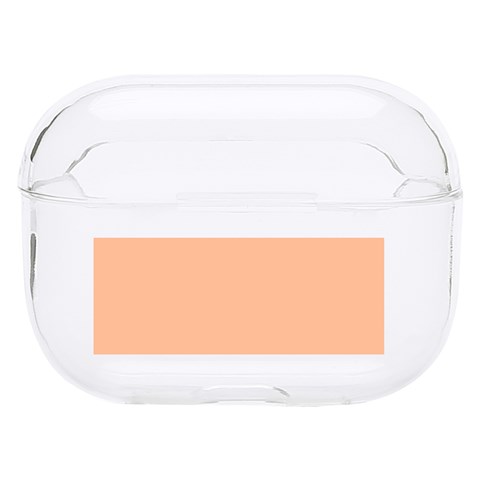 Peach Fuzz 2024 Hard PC AirPods Pro Case from ArtsNow.com Front