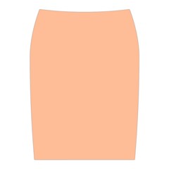 Peach Fuzz 2024 Midi Wrap Pencil Skirt from ArtsNow.com Back