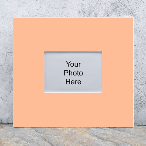 Peach Fuzz 2024 White Wall Photo Frame 5  x 7  from ArtsNow.com Front