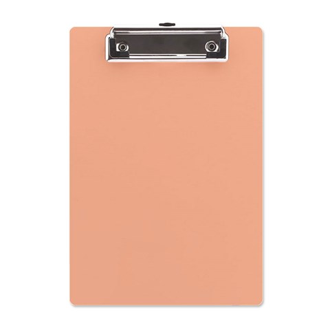 Peach Fuzz 2024 A5 Acrylic Clipboard from ArtsNow.com Front