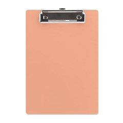 Peach Fuzz 2024 A5 Acrylic Clipboard from ArtsNow.com Front