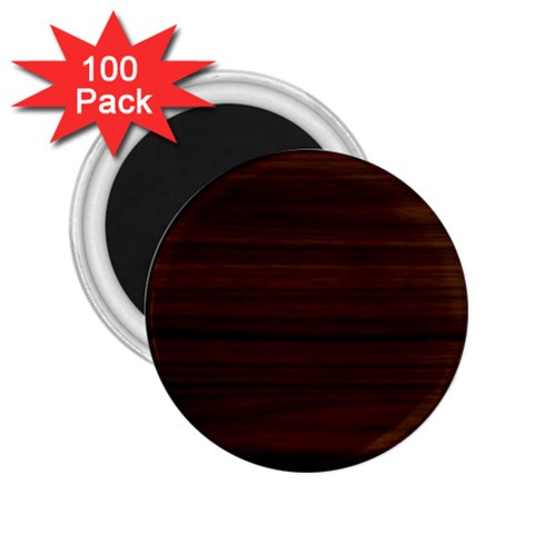 Dark Brown Wood Texture, Cherry Wood Texture, Wooden 2.25  Magnets (100 pack)  from ArtsNow.com Front