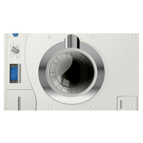 Washing Machines Home Electronic Banner and Sign 7  x 4  from ArtsNow.com Front