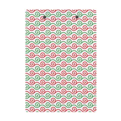 Spirals Geometric Pattern Design A5 Acrylic Clipboard from ArtsNow.com Back