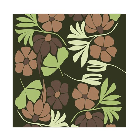 Flowers Leaves Plant Botanical Boho Bohemian Minimalist Nature Duvet Cover Double Side (Full/ Double Size) from ArtsNow.com Front