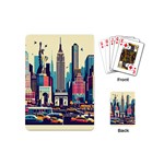 Skyscrapers City Usa Playing Cards Single Design (Mini)