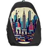 Skyscrapers City Usa Backpack Bag