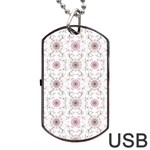 Pattern Texture Design Decorative Dog Tag USB Flash (Two Sides)