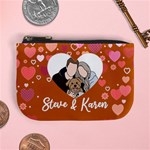 Personalized Photo Illustration Lover Name Mini Coin Purse Mini Coin Purse