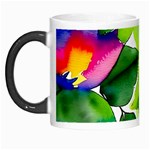 Watercolor Flowers Leaves Foliage Nature Floral Spring Morph Mug