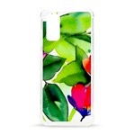 Watercolor Flowers Leaves Foliage Nature Floral Spring Samsung Galaxy S20 6.2 Inch TPU UV Case