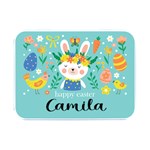 Personalized Easter Name Flip Top Metal Box Flip Top Metal Box (Silver)  