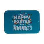 Personalized Easter Name Open Lip Metal Box Open Lid Metal Box (Silver)  