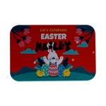 Personalized Easter Name Open Lip Metal Box Open Lid Metal Box (Silver)  