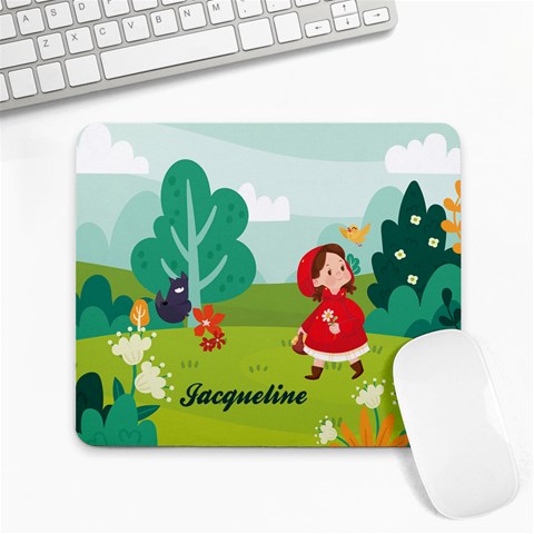 The Little Red Riding Hood Mousepad Collage Mousepad from ArtsNow.com 9.25 x7.75  Mousepad - 1