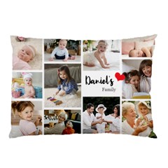 Personalized Photo Family Name Any Text Pillow Case Pillow Case (Two Sides) from ArtsNow.com Front