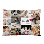 Personalized Photo Family Name Any Text Pillow Case Pillow Case (Two Sides)