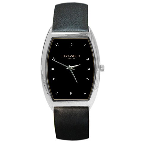 Fantastico Original Tonneau Leather Watch from ArtsNow.com Front