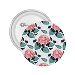 Flowers Hydrangeas 2.25  Buttons