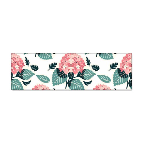 Flowers Hydrangeas Sticker (Bumper) from ArtsNow.com Front