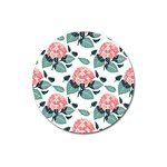 Flowers Hydrangeas Magnet 3  (Round)