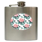 Flowers Hydrangeas Hip Flask (6 oz)