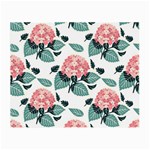 Flowers Hydrangeas Small Glasses Cloth