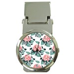 Flowers Hydrangeas Money Clip Watches