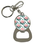 Flowers Hydrangeas Bottle Opener Key Chain