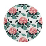 Flowers Hydrangeas Round Ornament (Two Sides)