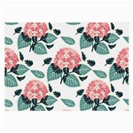 Flowers Hydrangeas Large Glasses Cloth