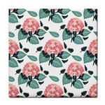 Flowers Hydrangeas Face Towel