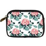 Flowers Hydrangeas Digital Camera Leather Case