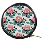 Flowers Hydrangeas Mini Makeup Bag